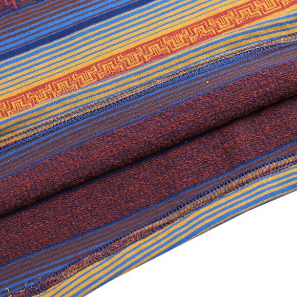 Men's Striped Tank Top with Stylish Chest Pocket Modern and Casual Look Size L - Picture 4 of 7